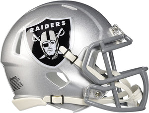 NFL Football Riddell Las Vegas Raiders Mini Revolution Speed Replica Helmet