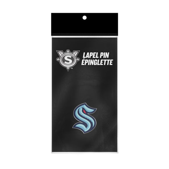 Seattle Kraken NHL Hockey Team Logo Collectors Lapel Pin