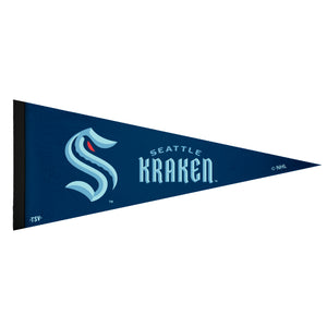 Seattle Kraken Collector's Wall Pennant Banner NHL Hockey