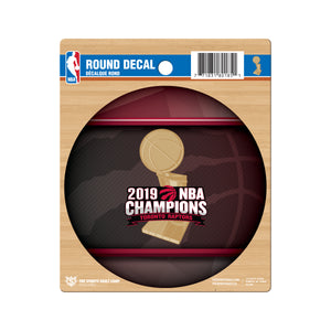 Toronto Raptors 2019 NBA Finals Champions Basketball Collectors Round Vinyl Decal - Bleacher Bum Collectibles, Toronto Blue Jays, NHL , MLB, Toronto Maple Leafs, Hat, Cap, Jersey, Hoodie, T Shirt, NFL, NBA, Toronto Raptors