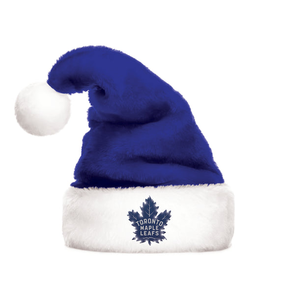 Toronto Maple Leafs NHL Hockey Christmas Light Up Santa Pom Team Logo Hat - Bleacher Bum Collectibles, Toronto Blue Jays, NHL , MLB, Toronto Maple Leafs, Hat, Cap, Jersey, Hoodie, T Shirt, NFL, NBA, Toronto Raptors