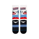 Captain America Marquee Marvel Crew Pair of Socks By Stance - Size Large (Men 9-13)