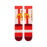 Iron Man Marquee Marvel Crew Pair of Socks By Stance - Size Large (Men 9-13)