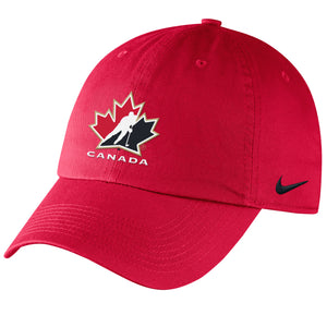 2018 Team Canada IIHF WJC Red Adjustable Buckle Strap Hockey Cap Hat - Youth - Bleacher Bum Collectibles, Toronto Blue Jays, NHL , MLB, Toronto Maple Leafs, Hat, Cap, Jersey, Hoodie, T Shirt, NFL, NBA, Toronto Raptors
