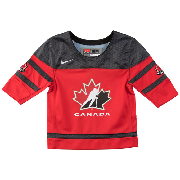 Men's Nike Black Hockey Team Canada IIHF 2022 Replica Olympics