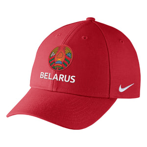 2018 Team Belarus Hockey Nike IIHF Primary Logo Wool Classic Adjustable Cap Hat - Bleacher Bum Collectibles, Toronto Blue Jays, NHL , MLB, Toronto Maple Leafs, Hat, Cap, Jersey, Hoodie, T Shirt, NFL, NBA, Toronto Raptors