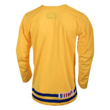 2018 Team Sweden Nike Hockey Olympic Yellow Blank Replica Jersey - Men's - Bleacher Bum Collectibles, Toronto Blue Jays, NHL , MLB, Toronto Maple Leafs, Hat, Cap, Jersey, Hoodie, T Shirt, NFL, NBA, Toronto Raptors