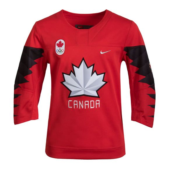 2018 Team Canada Nike Hockey Olympic Red Replica Child Jersey - Multiple Sizes - Bleacher Bum Collectibles, Toronto Blue Jays, NHL , MLB, Toronto Maple Leafs, Hat, Cap, Jersey, Hoodie, T Shirt, NFL, NBA, Toronto Raptors