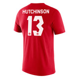 Atiba Hutchinson Canada Soccer Nike Legend Name & Number T-Shirt - Red