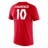 Ashley Lawrence Canada Soccer Nike Legend Name & Number T-Shirt - Red