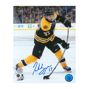 Patrice Bergeron Boston Bruins Autographed Signed NHL Hockey 8x10 Photograph