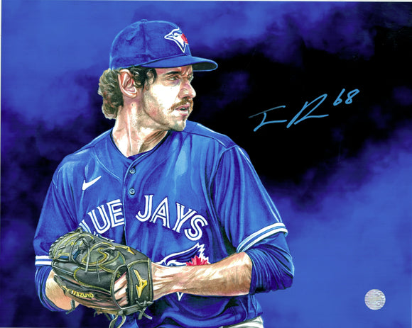 Jordan Romano Signed Toronto Blue Jays 8x10 Photo Picture MLB Baseball with COA and Holofoil