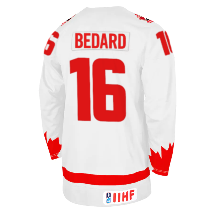 Men's Nike Red IIHF International Hockey Team Canada Connor Bedard Rep –  Bleacher Bum Collectibles