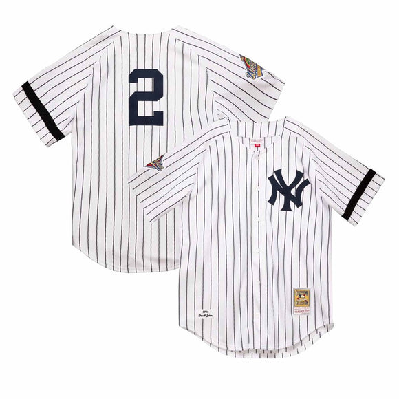 1996 Derek Jeter New York Yankees Mitchell & Ness Cooperstown Collecti –  Bleacher Bum Collectibles