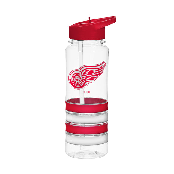The Sports Vault Detroit Red Wings NHL Hockey - 25oz. Banded Water Bottle