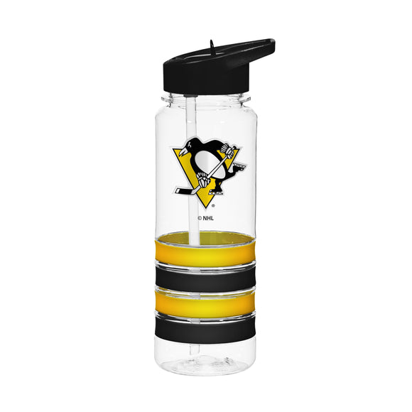 The Sports Vault Pittsburgh Penguins NHL Hockey - 25oz. Banded Water Bottle