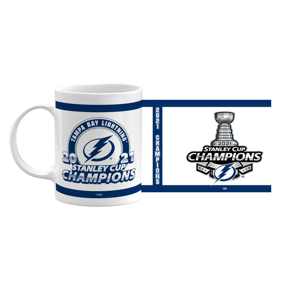 Tampa Bay Lightning NHL Hockey 2021 Stanley Cup Champions 11oz. Coffee Mug