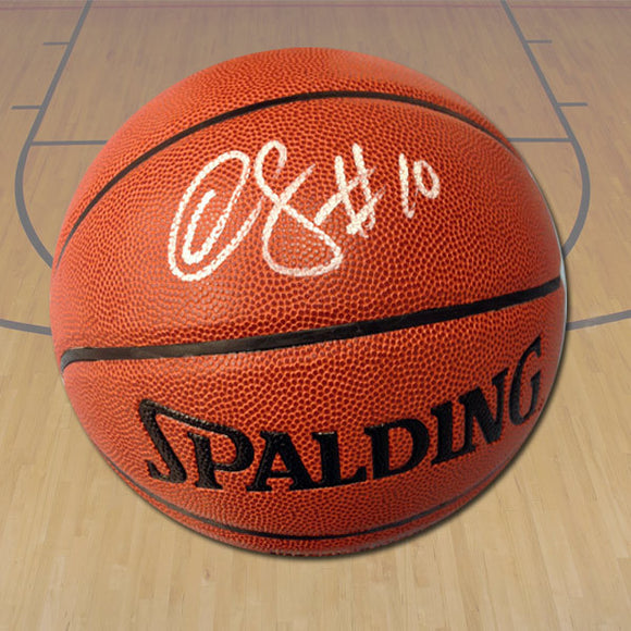 DeMar DeRozan Autographed Spalding NBA I/O Basketball - Toronto Raptors - Bleacher Bum Collectibles, Toronto Blue Jays, NHL , MLB, Toronto Maple Leafs, Hat, Cap, Jersey, Hoodie, T Shirt, NFL, NBA, Toronto Raptors
