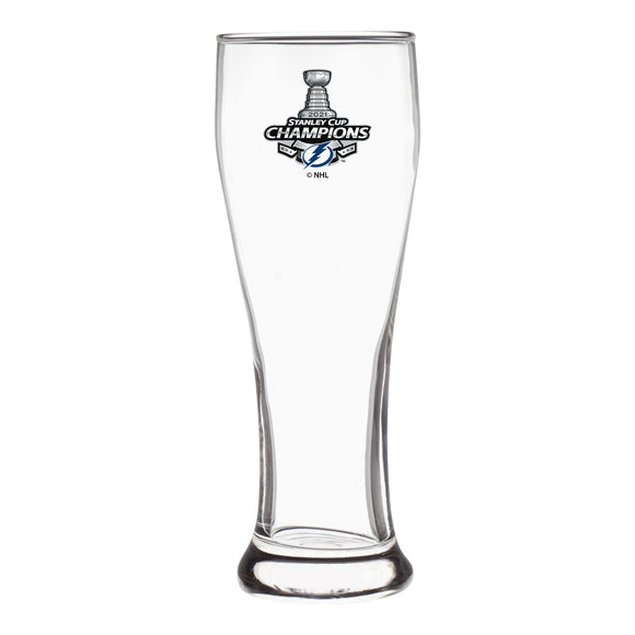 Tampa Bay Lightning NHL Hockey 2021 Stanley Cup Champions - 23oz. Pilsner Glass