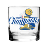 Golden State Warriors The Sports Vault 2022 NBA Finals Champions - 11oz. Rock Glass Set of 2