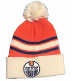 Men's NHL Hockey Fanatics Branded True Classic Pom Cuffed Knit Hat - Multiple Teams - Bleacher Bum Collectibles, Toronto Blue Jays, NHL , MLB, Toronto Maple Leafs, Hat, Cap, Jersey, Hoodie, T Shirt, NFL, NBA, Toronto Raptors