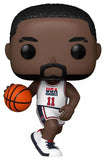 NBA Team USA Karl Malone Basketball White Jersey #113 Pop! Vinyl Action Figure