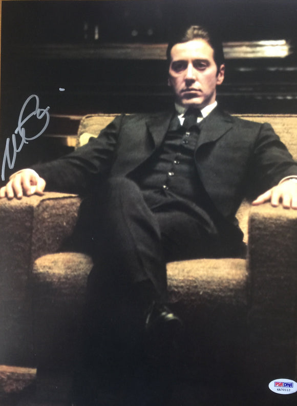 Al Pacino Signed 11x14 The Godfather Michael Corleone JSA Authenticated with COA - Bleacher Bum Collectibles, Toronto Blue Jays, NHL , MLB, Toronto Maple Leafs, Hat, Cap, Jersey, Hoodie, T Shirt, NFL, NBA, Toronto Raptors