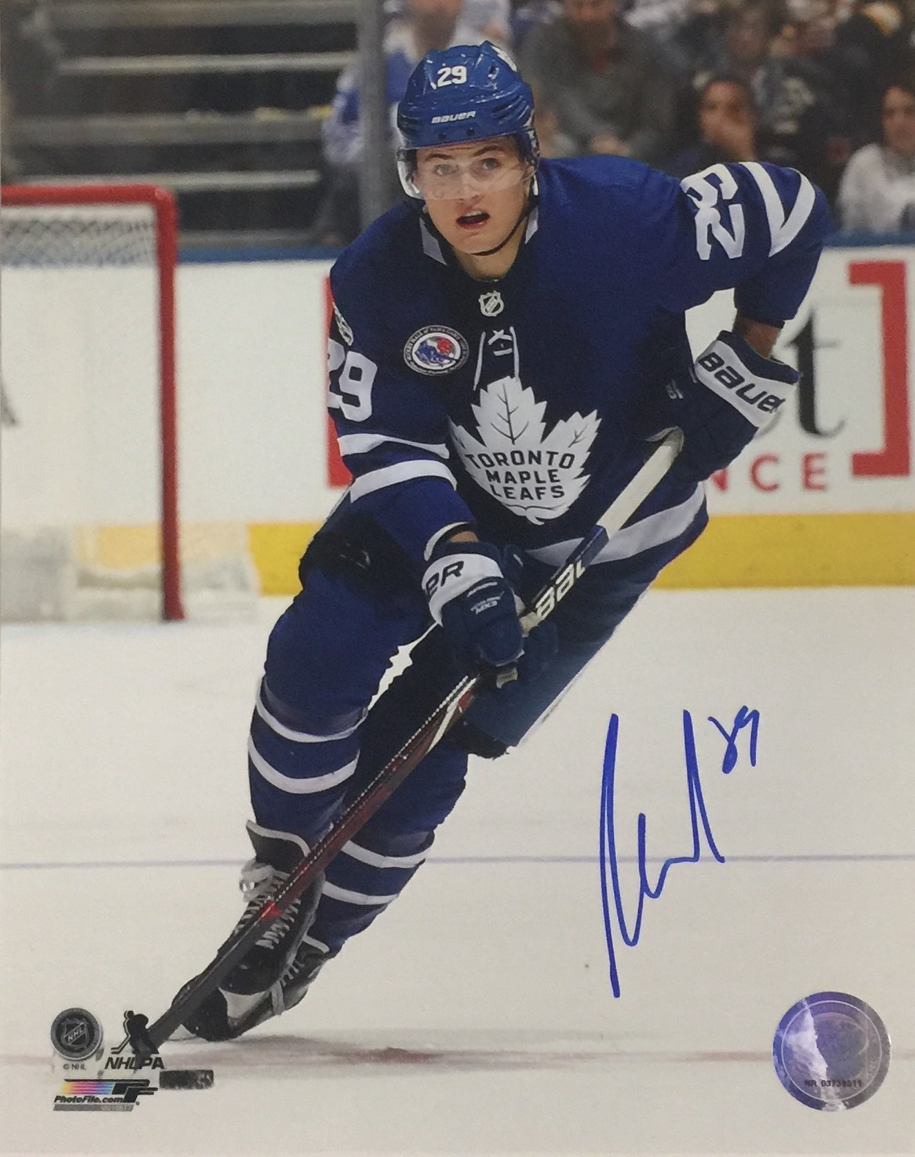 Charitybuzz: William Nylander Autographed Toronto Maple Leafs