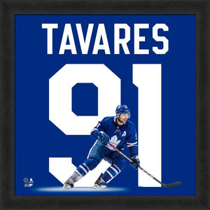 Toronto Maple Leafs John Tavares 13" x 13" Uniframe Front Frame NHL Hockey - Bleacher Bum Collectibles, Toronto Blue Jays, NHL , MLB, Toronto Maple Leafs, Hat, Cap, Jersey, Hoodie, T Shirt, NFL, NBA, Toronto Raptors