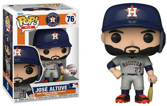 FunKo Pop! Houston Astros Jose Altuve #76 Vinyl Figure MLB Baseball