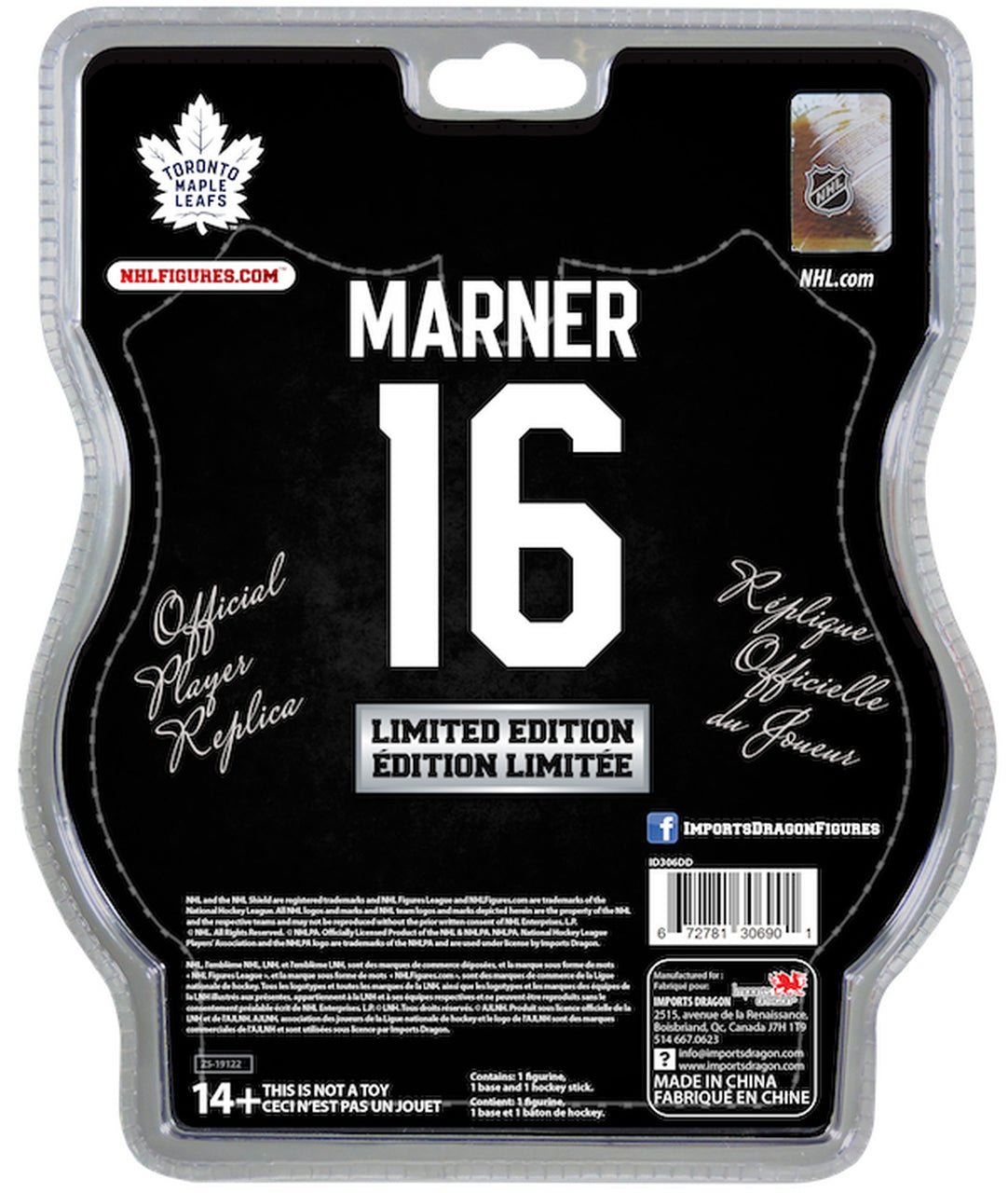 2021-22 Artifacts NHL Remnants #NR-MM Mitch Marner Maple Leafs