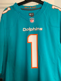 Tua Tagovailoa Miami Dolphins Autographed Game Nike Jersey NFL Football with Hologram