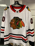Men's Chicago Blackhawks Clark Griswold Christmas Vacation White NHL Hockey Jersey