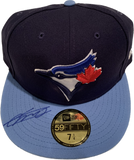 Vladimir Guerrero Jr. Signed Toronto Blue Jays Official On Field Alternate 4 New Era Hat Cap
