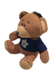 Toronto Maple Leafs NHL Hockey 14" Crochet Teddy Bear Plush by Forever Collectibles - Bleacher Bum Collectibles, Toronto Blue Jays, NHL , MLB, Toronto Maple Leafs, Hat, Cap, Jersey, Hoodie, T Shirt, NFL, NBA, Toronto Raptors
