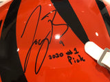 Joe Burrow Cincinnati Bengals Autographed Riddell Speed Replica Helmet with "#1 PICK" Inscription