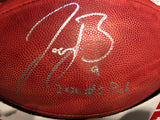 Joe Burrow Cincinnati Bengals Autographed Duke Game Football with "#1 Pick" Inscription