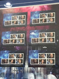 Star Trek Starfleet Canada Post Uncut Stamps Sheet - 22x31 Framed - Bleacher Bum Collectibles, Toronto Blue Jays, NHL , MLB, Toronto Maple Leafs, Hat, Cap, Jersey, Hoodie, T Shirt, NFL, NBA, Toronto Raptors