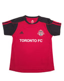 Toronto FC adidas Red MLS Soccer Kids Call Up  Replica Team Jersey - Multiple Sizes - Bleacher Bum Collectibles, Toronto Blue Jays, NHL , MLB, Toronto Maple Leafs, Hat, Cap, Jersey, Hoodie, T Shirt, NFL, NBA, Toronto Raptors