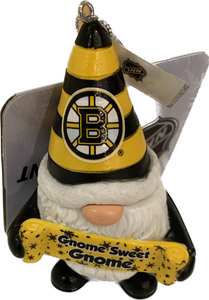 Boston Bruins Gnome Sweet Gnome Ornament NHL Hockey by Forever Collectibles