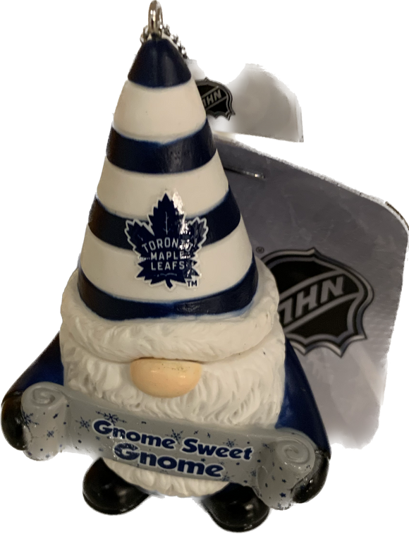 Toronto Maple Leafs Gnome Sweet Gnome Ornament NHL Hockey by Forever Collectibles