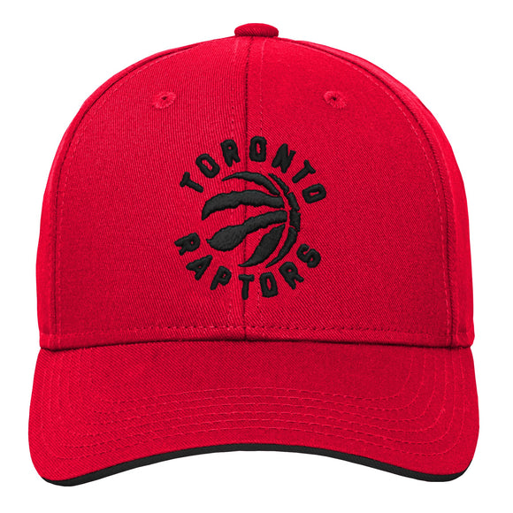 Youth Toronto Raptors Red Basic Structured Adjustable NBA Basketball Hat Cap - Bleacher Bum Collectibles, Toronto Blue Jays, NHL , MLB, Toronto Maple Leafs, Hat, Cap, Jersey, Hoodie, T Shirt, NFL, NBA, Toronto Raptors