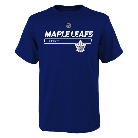 Toronto Maple Leafs NHL Hockey Rinkside On Ice Primary T Shirt - Child & Youth Sizes - Bleacher Bum Collectibles, Toronto Blue Jays, NHL , MLB, Toronto Maple Leafs, Hat, Cap, Jersey, Hoodie, T Shirt, NFL, NBA, Toronto Raptors