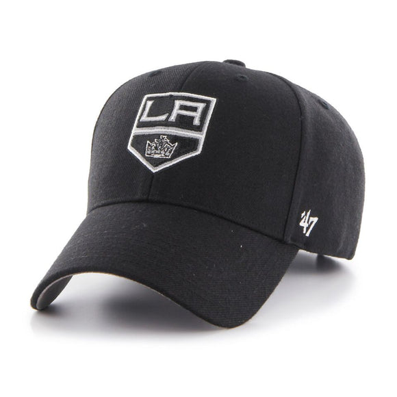 Los Angeles Kings '47 NHL MVP Structured Adjustable Strap One Size Fits Most Black Hat Cap - Bleacher Bum Collectibles, Toronto Blue Jays, NHL , MLB, Toronto Maple Leafs, Hat, Cap, Jersey, Hoodie, T Shirt, NFL, NBA, Toronto Raptors