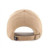Men's New York Yankees 47 Brand Khaki Clean Up Adjustable Buckle Cap Hat