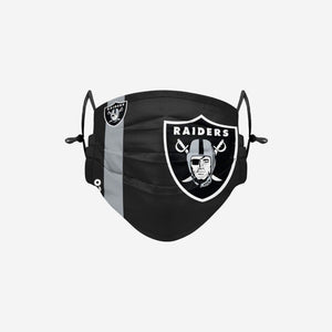 Men's Las Vegas Raiders NFL Football Foco Official On-Field Sideline Logo Face Cover
