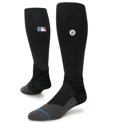 Men's MLB Baseball Diamond Pro OTC On Field Black Knee Socks - Size Large