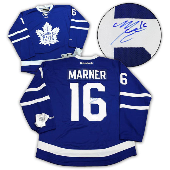 Mitch Marner Toronto Maple Leafs Autographed Rookie Season Reebok Hockey Jersey - Bleacher Bum Collectibles, Toronto Blue Jays, NHL , MLB, Toronto Maple Leafs, Hat, Cap, Jersey, Hoodie, T Shirt, NFL, NBA, Toronto Raptors