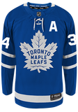 Men's Toronto Maple Leafs Auston Matthews adidas Blue Authentic Player Hockey Jersey- With Alternate Captaincy A - Bleacher Bum Collectibles, Toronto Blue Jays, NHL , MLB, Toronto Maple Leafs, Hat, Cap, Jersey, Hoodie, T Shirt, NFL, NBA, Toronto Raptors