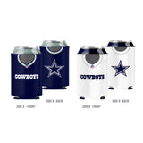 Dallas Cowboys Primary Current Logo NFL Football Reversible Can Cooler